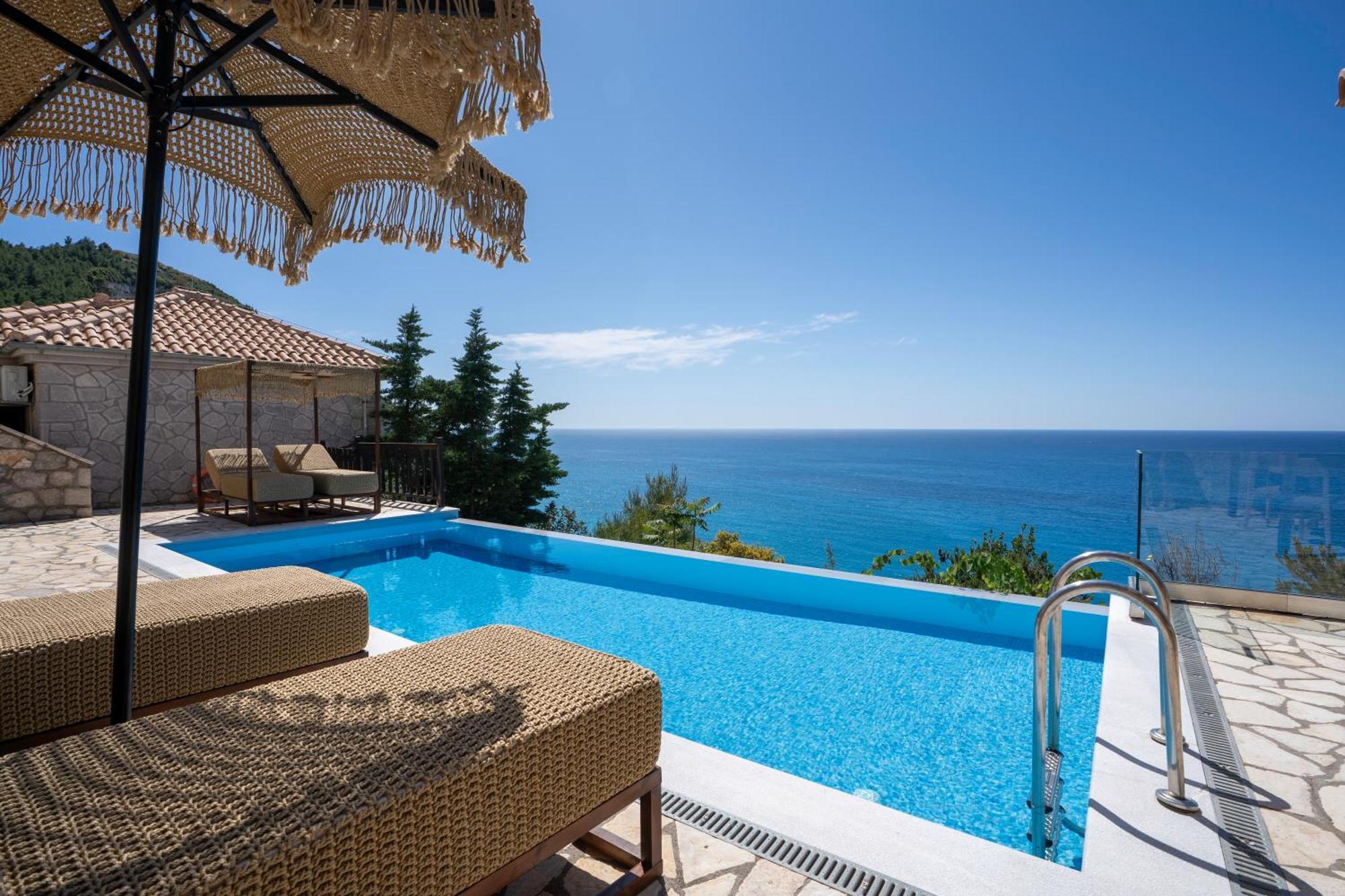 Milos Paradise Luxury Villas Ayios Nikitas Ngoại thất bức ảnh