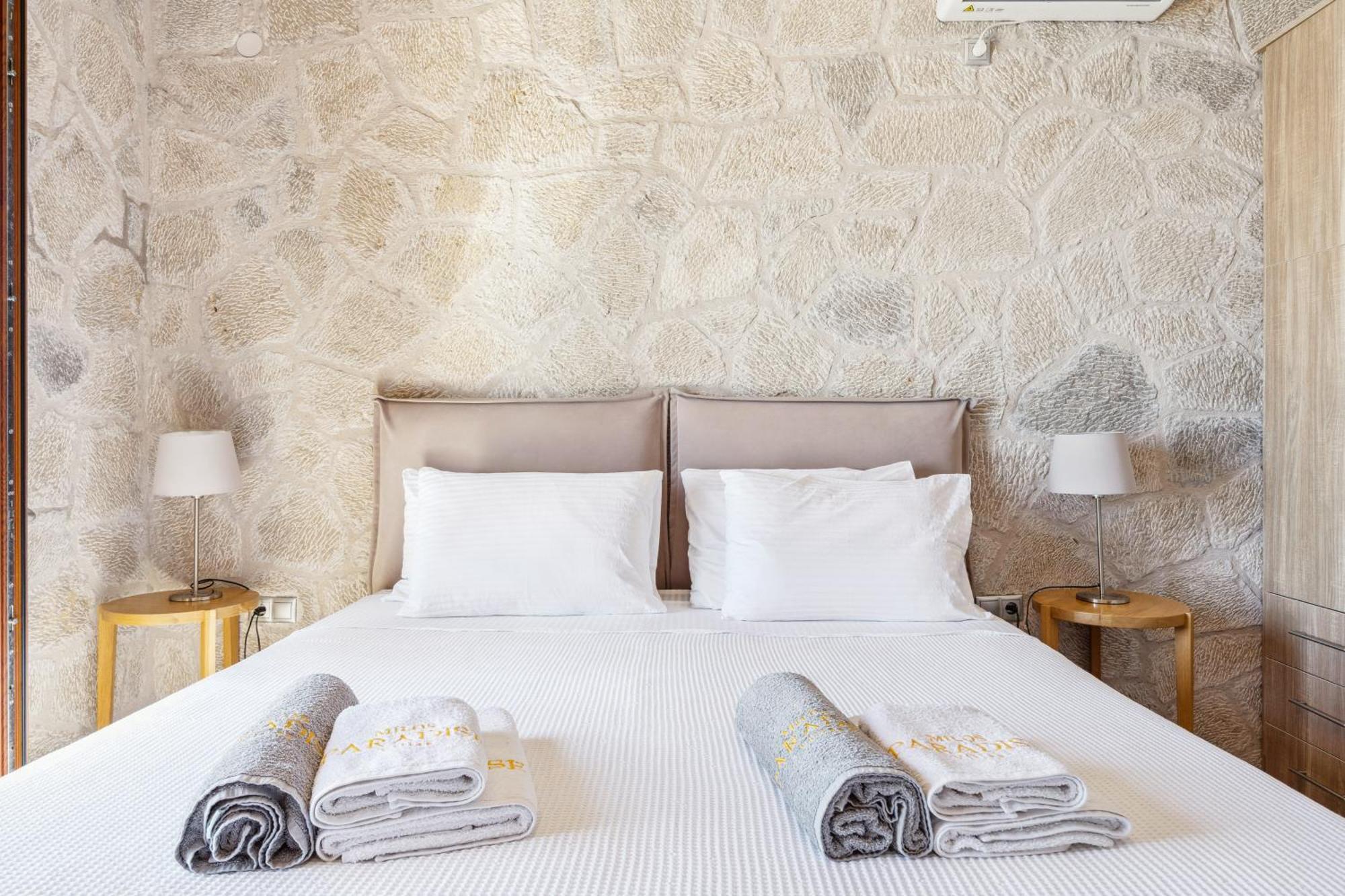Milos Paradise Luxury Villas Ayios Nikitas Ngoại thất bức ảnh