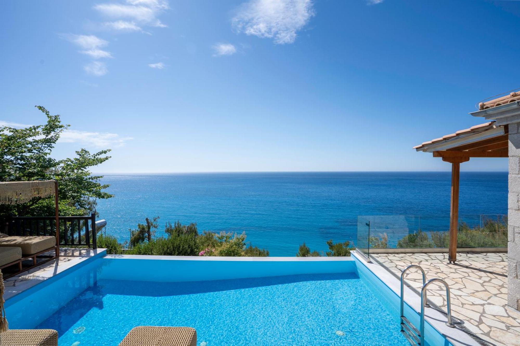 Milos Paradise Luxury Villas Ayios Nikitas Ngoại thất bức ảnh