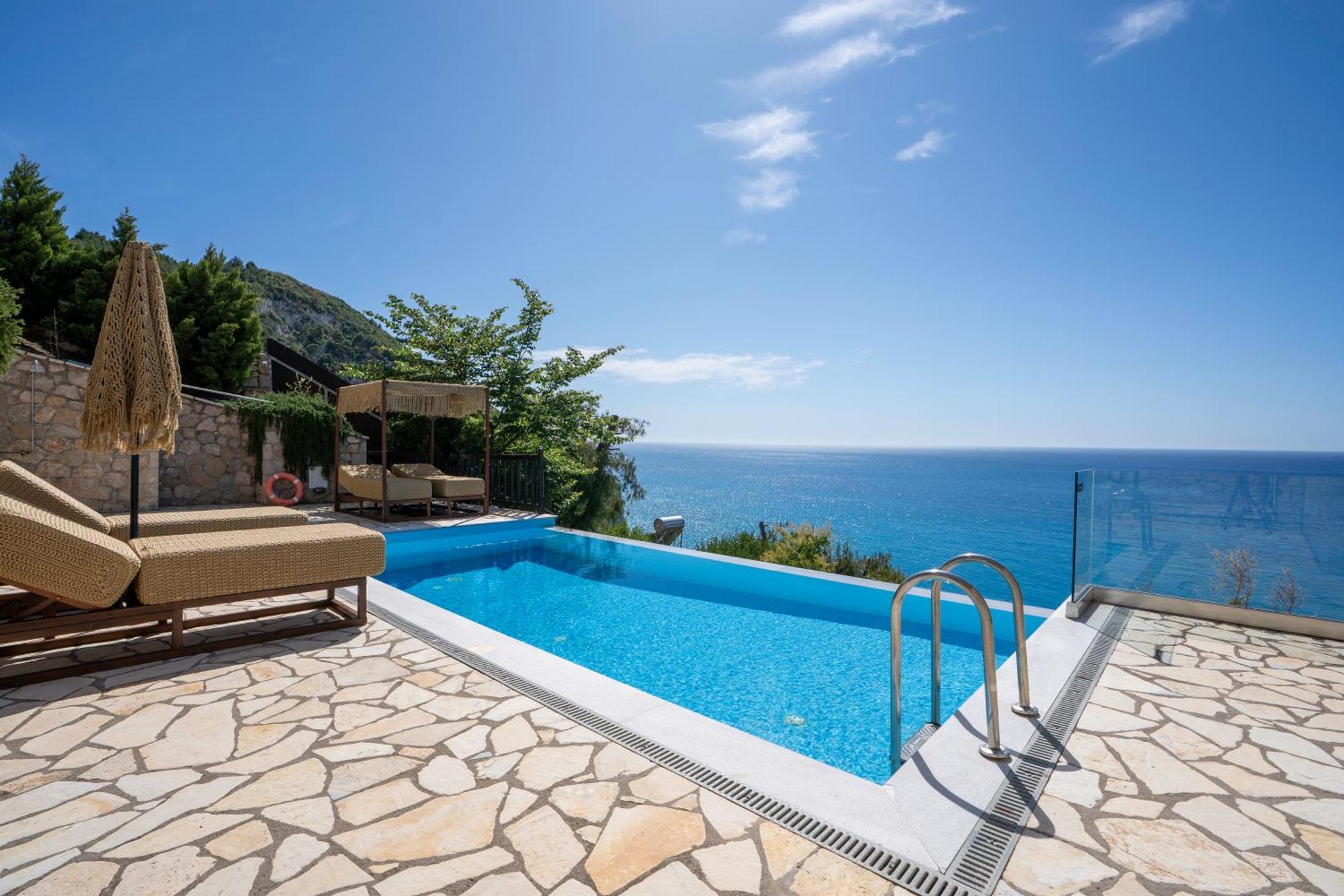 Milos Paradise Luxury Villas Ayios Nikitas Ngoại thất bức ảnh