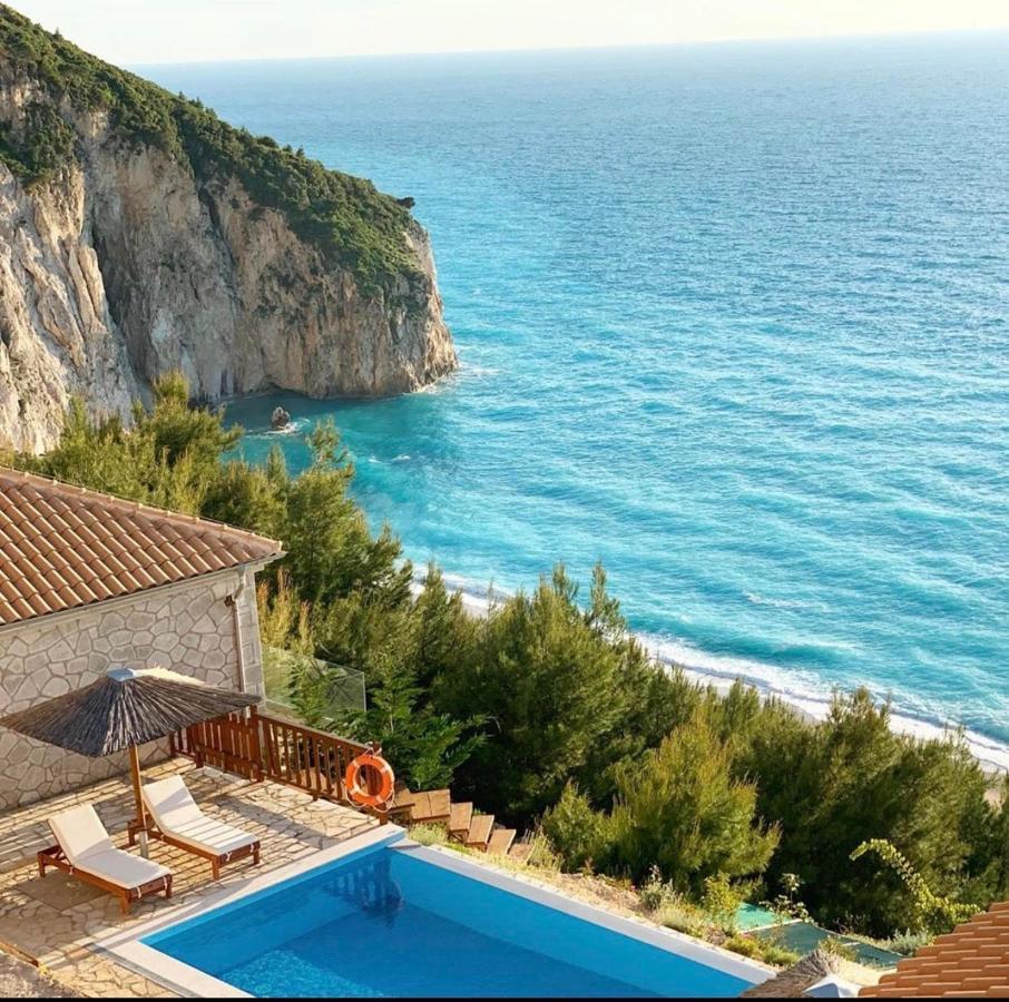 Milos Paradise Luxury Villas Ayios Nikitas Ngoại thất bức ảnh