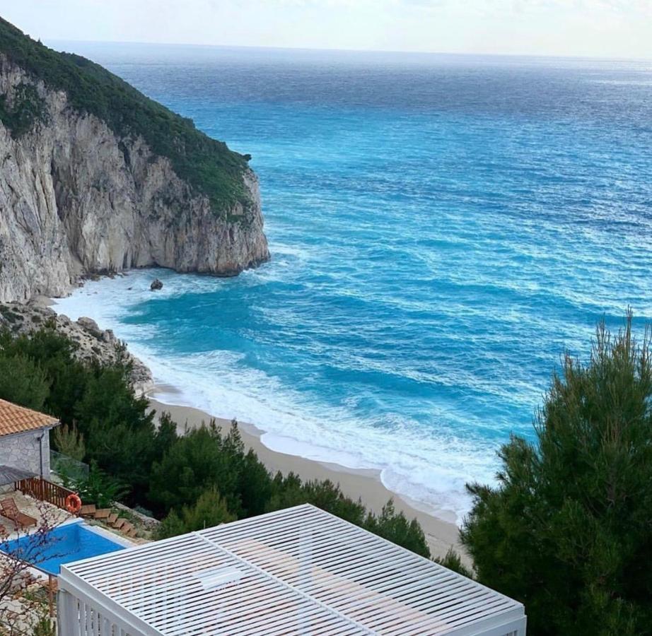 Milos Paradise Luxury Villas Ayios Nikitas Ngoại thất bức ảnh